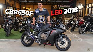 Honda CBR650F ปี 2018 ท่อไทเท ผ่อน4,100เท่านั้น