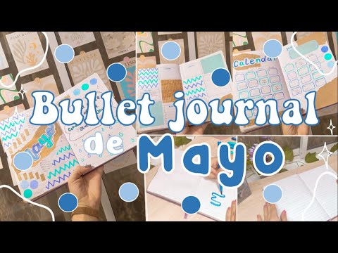 Bullet journal MAYO 2022 ❄️💧| Planea conmigo el mes de mayo ✨
