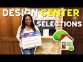 BUILDING OUR DREAM HOME | DESIGN CENTER SELECTIONS | NEWTON FAMILY VLOG