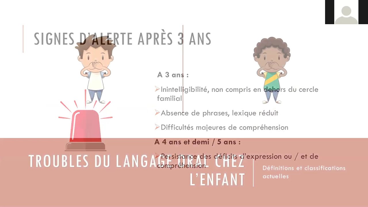 Trouble développemental du langage oral par Vincent Vidmaire