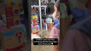 HARI LIBUR ARRASYA ANAK TASYA KAMILA TAMASYA KE TOKO KIPAS😁 AUTO DIANGKUT LAGI BUAT EKPERIMEN ARR😅