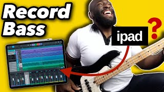 How to Record & Practice Bass Guitar on an iPad!