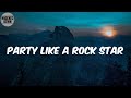Party Like A Rock Star (Lyrics) - Shop Boyz