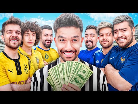 هر کی بیشتر گل بزنه برنده میشه