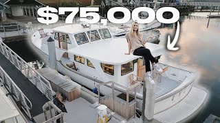 Inside an Incredible $75,000 Renovated Yacht Airbnb!