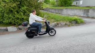 Elsykkel Kudaki Retro Lett Klatring