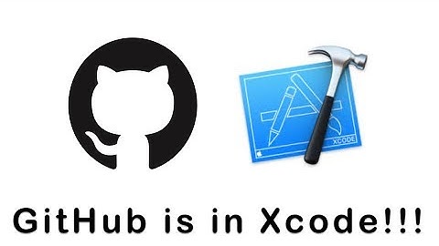 Github in Xcode 9!!!