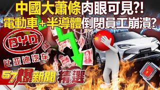 中國大蕭條肉眼可見「一線城人去樓空」？！電動車＋半導體「扛不住掉單壓力」讓員工放無薪假？！- 徐俊相【57爆新聞 精選】