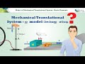 Basic Elements of Mechanical Translational System’s Model - Tamil ⚡ #electrical #alternator