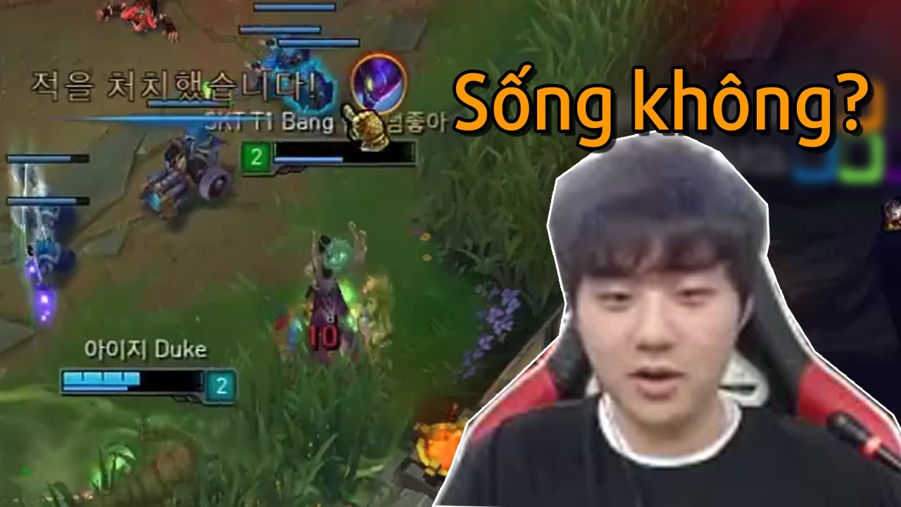 Khi Cao Thủ Stream có gì hot #29 - Thần chú Sống Sót của Bang | Blank 1vs1 Faker cao thủ liên quân
