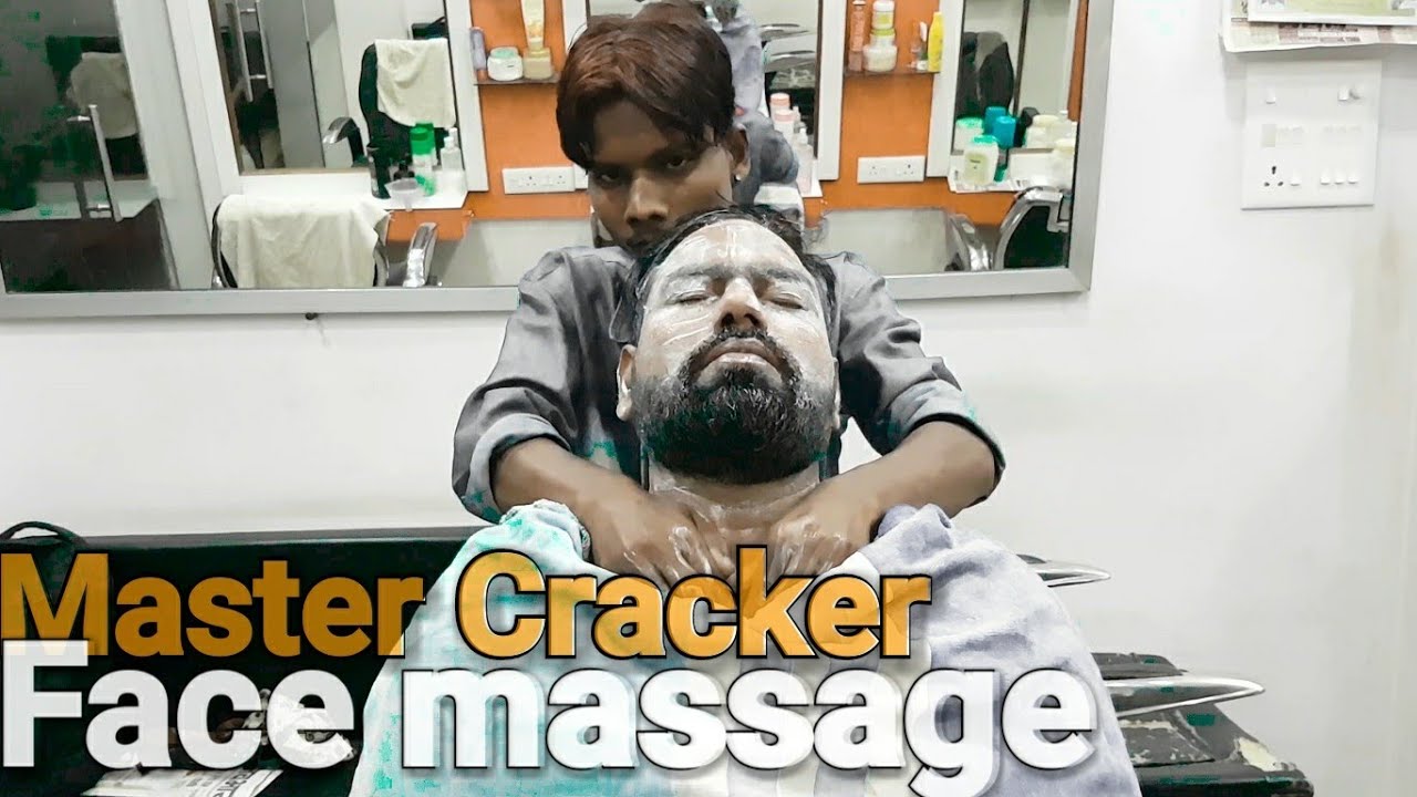 ASMR master cracker face massage. - YouTube