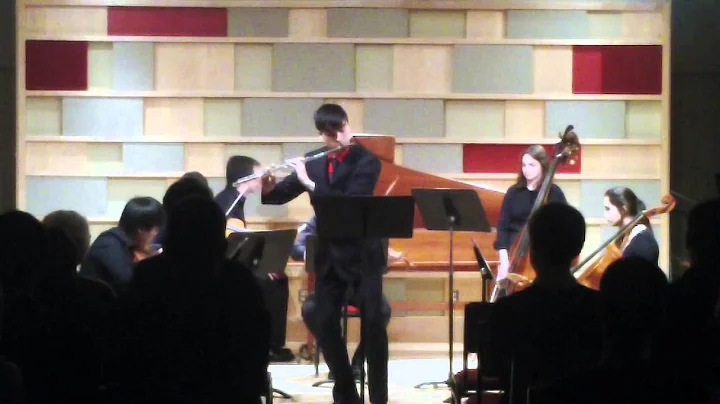 C.P.E. Bach Flute Concerto in d minor, III. Allegro di molto