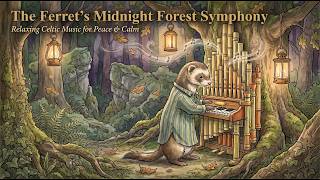 The Ferret’s Midnight Forest Symphony 🌲 Relaxing Celtic Music for Peace &amp; Calm