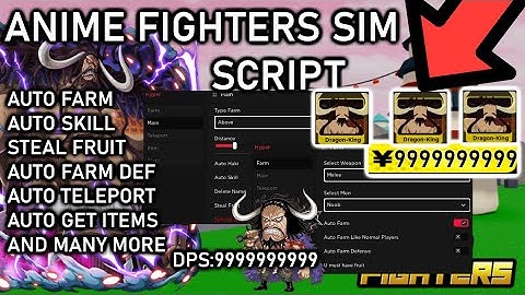 NEW | Anime Fighters Simulator Script AUTO FARM| KILL ALL | INF YEN + AUTO RAID,DEFENSE | PASTEBIN