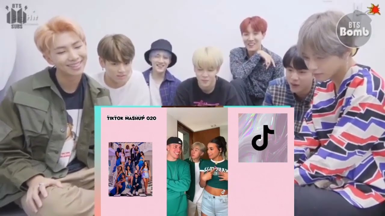 bts reagindo a tiktok chango