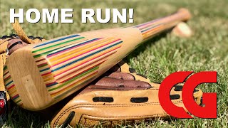 Baseball Bat from Skateboards - Art, Woodturning, Woodworking