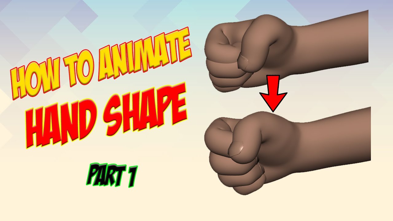 Animation Tutorial: Good Hand Pose Part 1 - YouTube