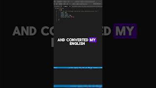 Using ai to translate English to code #code #ai #chatgpt #coding #programming