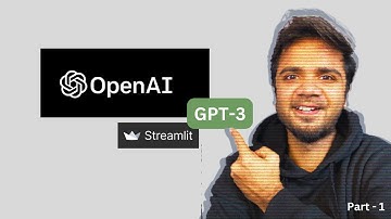 How to build OpenAI Web Apps in Python | Streamlit | GPT3 text-da-vinci model for Summarizer App