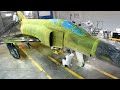 US Air Force Awesome Process to Repaint F-4 Phantom Fighter