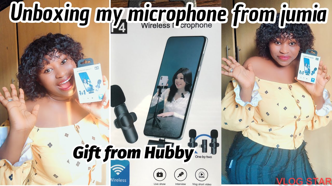 Best microphone for YouTube //Unboxing my camera wireless lapel 2