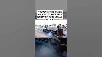 When a small block takes a 500+ shot of nitrous with no problem….its a nasty one