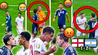 Players LOSE CONTROL! 😳 Every Dirty Tackle, Fight & Heated Clash in Argentina vs England!