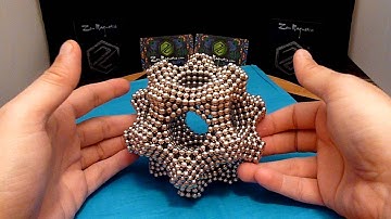 Zen Magnets/Neoballs: Dodecahedron with Tetra Subunits Tutorial