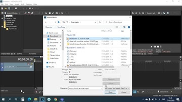 How To (Import/Add) Videos in Sony Vegas Pro 17 | Easy Tutorial |