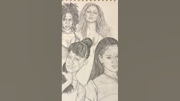 Drawing @beyonce | SUBSCRIBE FOR MORE DRAWING CONTENT #beyonce #drawing