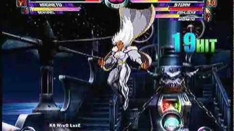 MvC2 Online (360):  KS Wreq Lazz (MSS) vs Brett (MSP) 13 .:12.9.09:.