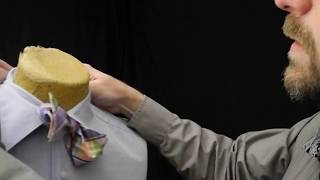 How to Tie a Self Tie Bowtie on Someone Else Reversed