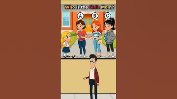 who is the girls real mother #riddlejourney #animation #commonsenseriddles #cartoon