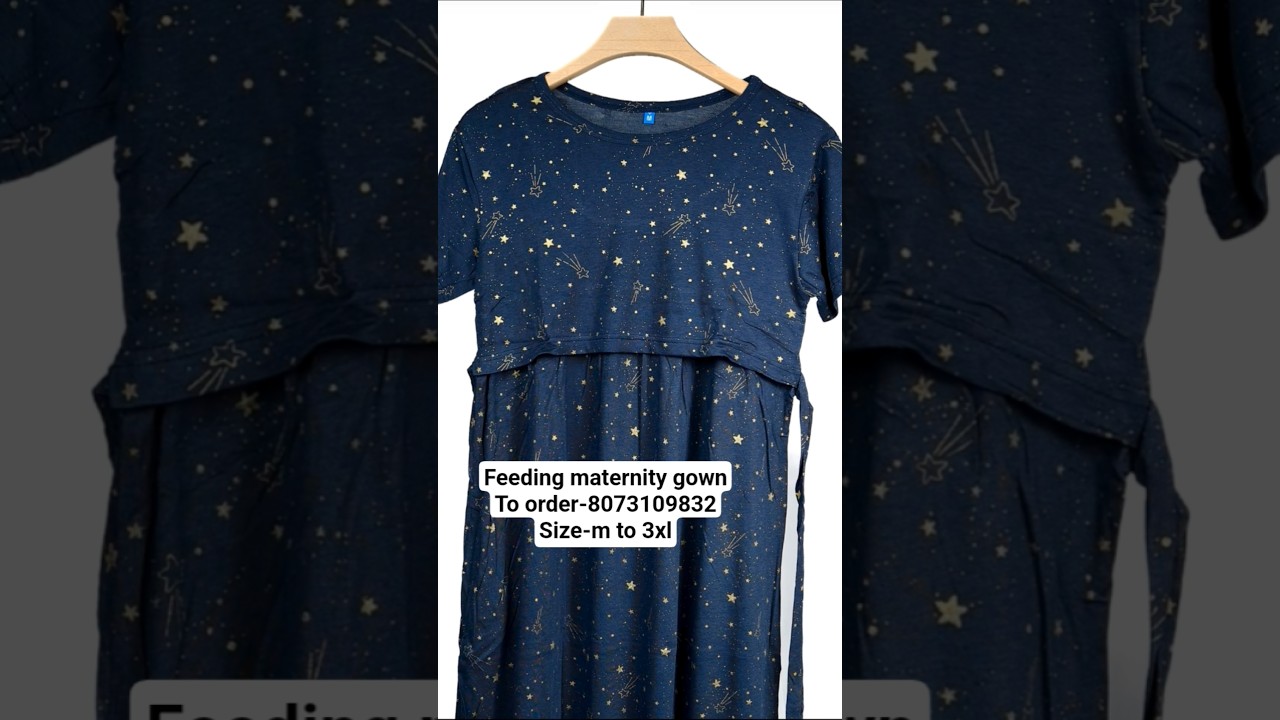 maternity gown | zipless maternity wear | Feeding maxi | 