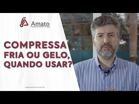 Compressa Fria ou Gelo, Quando Usar?