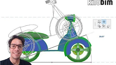 Rotate ArchiCAD object vertically using hotspots - w/ simple easy GDL codes