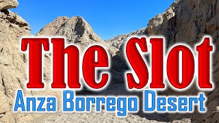 The Slot in Anza Borrego - California’s Largest State Park