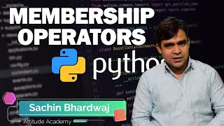 Membership Operator In Python