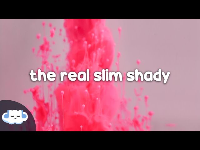 Eminem - The Real Slim Shady (Clean - Lyrics) class=