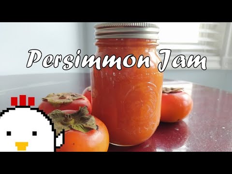 Video: How To Make Persimmon Jam