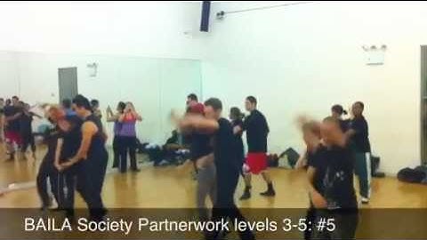 BAILA Society Partnerwork class, levels 3-5