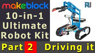 Makeblock Untimate Robot Kit Part 2 : Robtic Arm Explaine, Software, Code App and Having Fun demo screenshot 2