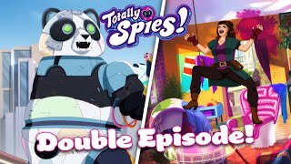 Giant Pandas &amp; Trashy Villians! 🐼 Season 7, EP 1 &amp; 2! 💖 DOUBLE EPISODE 🕵️ Totally Spies!