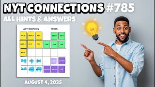 NYT Connections Hints & Answers (Aug 4) | Never Lose Your Streak Again!