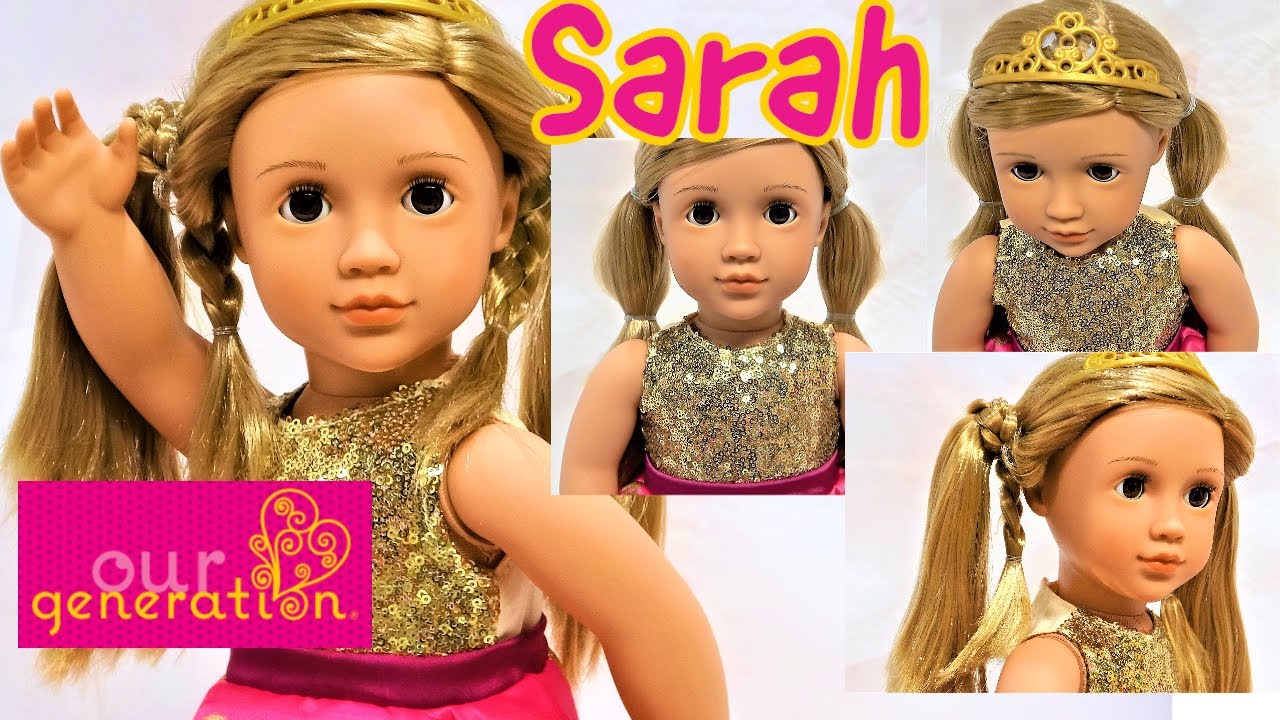 Our Generation Doll Sarah Unboxing and Review 18 Inch Doll 