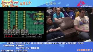 Summer Games Done Quick 2014 - Part 23 - Castle Of Illusion