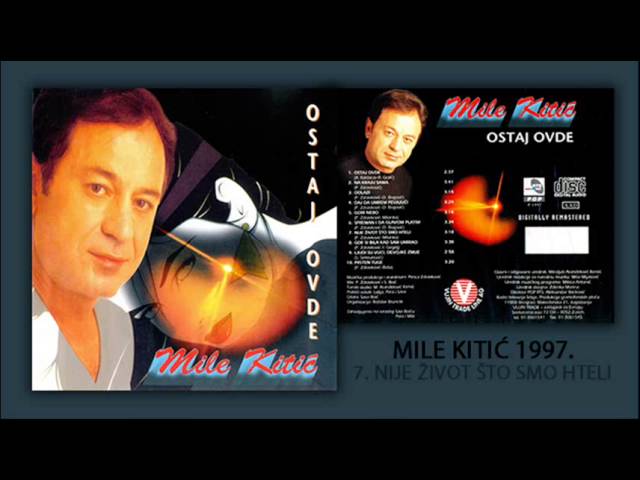 Mile Kitic - Nije život što smo hteli