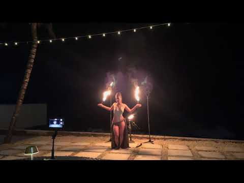 Fire Dancing Amiran - Food & Entertainment - ResortsDR.com