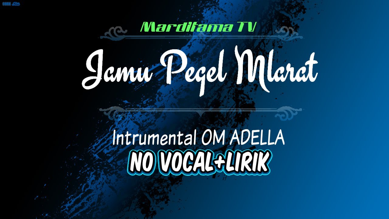 JAMU PEGEL MLARAT ADELLA (Instrumental No Vocal+Lirik) YouTube