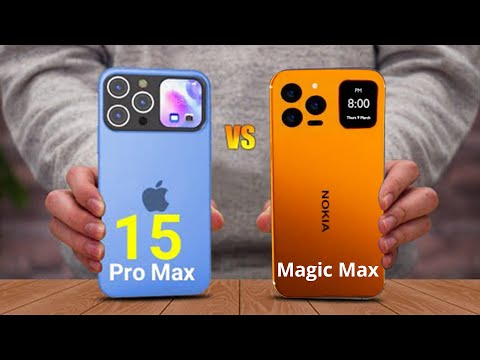 iPhone 15 Pro Max vs Nokia Magic Max